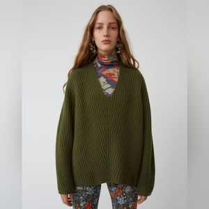 Acne Studios Deborah Moss Green Knit